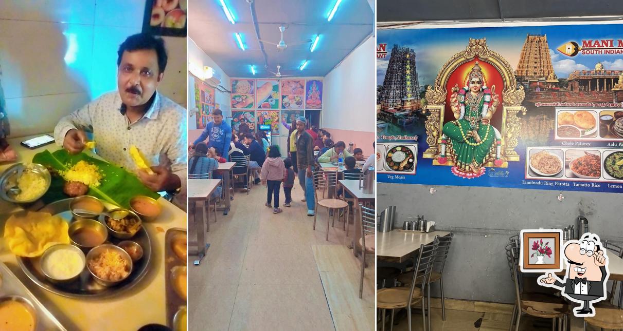 Check out how Mani Murugan South Indian veg restaurant looks inside