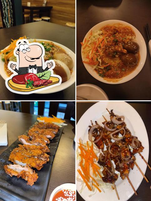 Order meat meals at OISHII