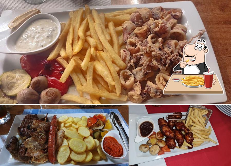 Patatine fritte al Pizzeria Leonardo