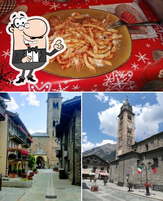 La immagine di esterno e cibo da Pizzeria Vecchio Forno