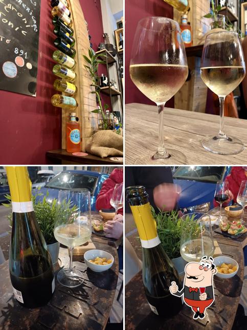 È gradevole prendersi un bicchiere di vino a Enoteca Fermento 891