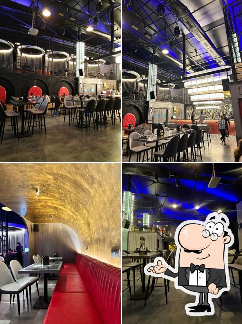 The interior of De Aura - Global Dining and Bar