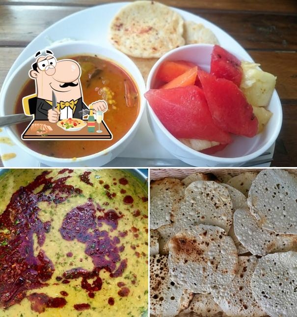 Food at BluO Amani Vagator Hotel