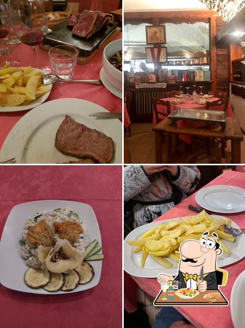 Cibo al Ristorante L'Arquebusier
