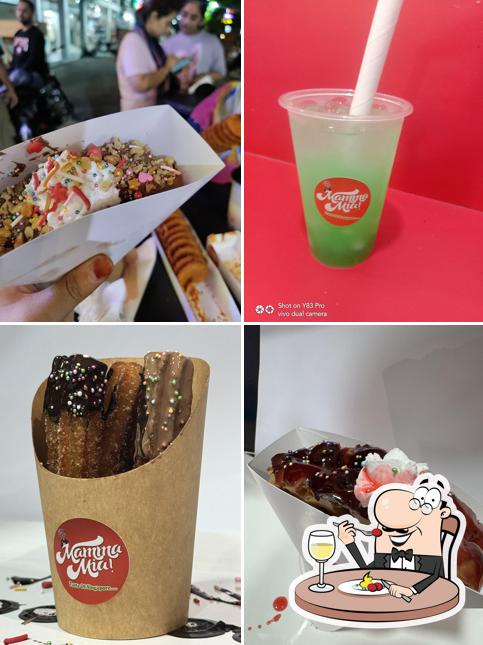 Food at Mamma Mia! Taste Of Singapore