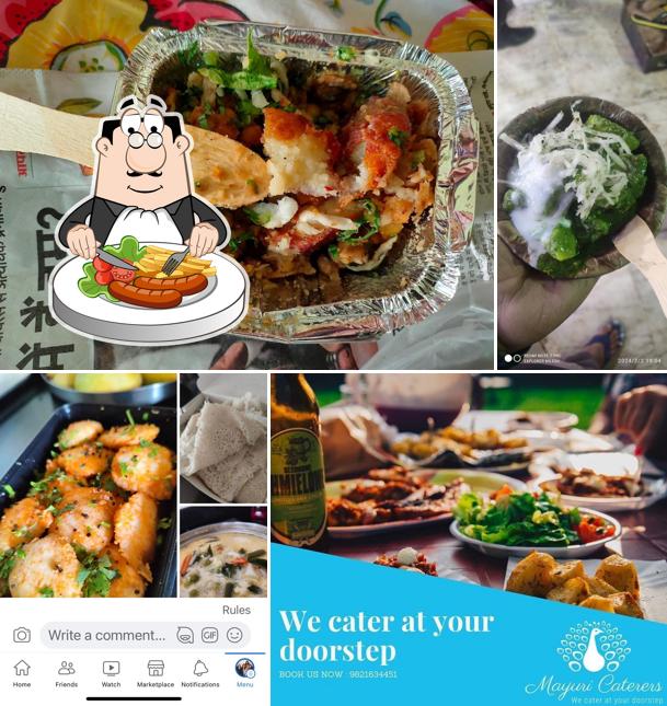 Food at Mayuri Chat Corner