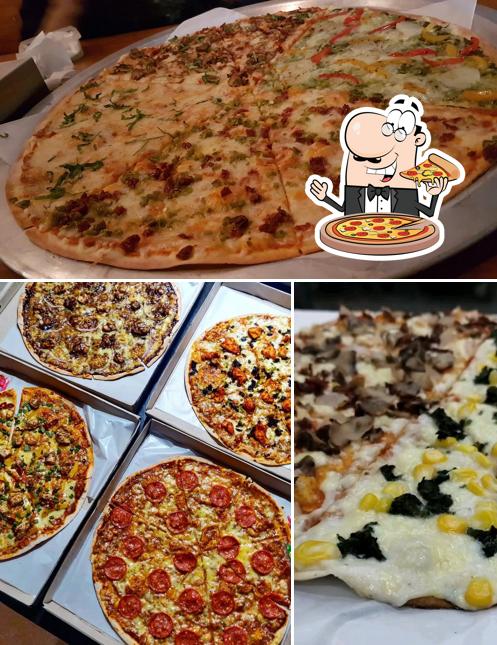 Try out different variants of pizza