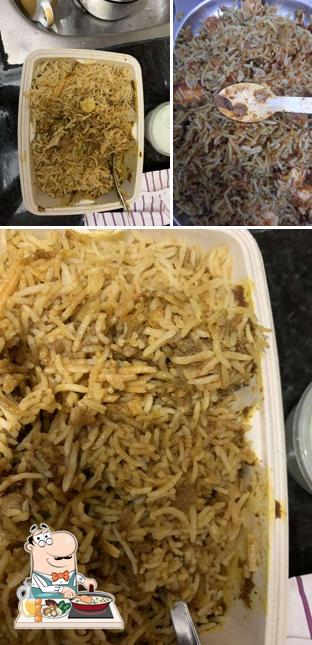 Fried rice at Veg Meals by Lunchbox