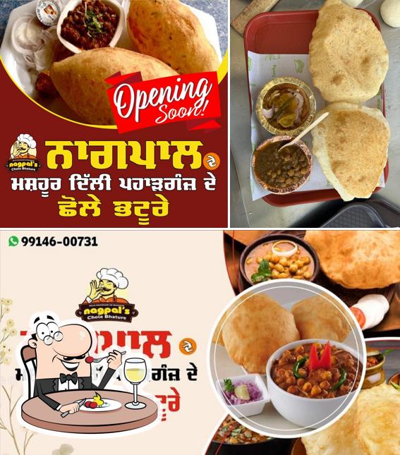 Food at S Nagpal Chole Bhature