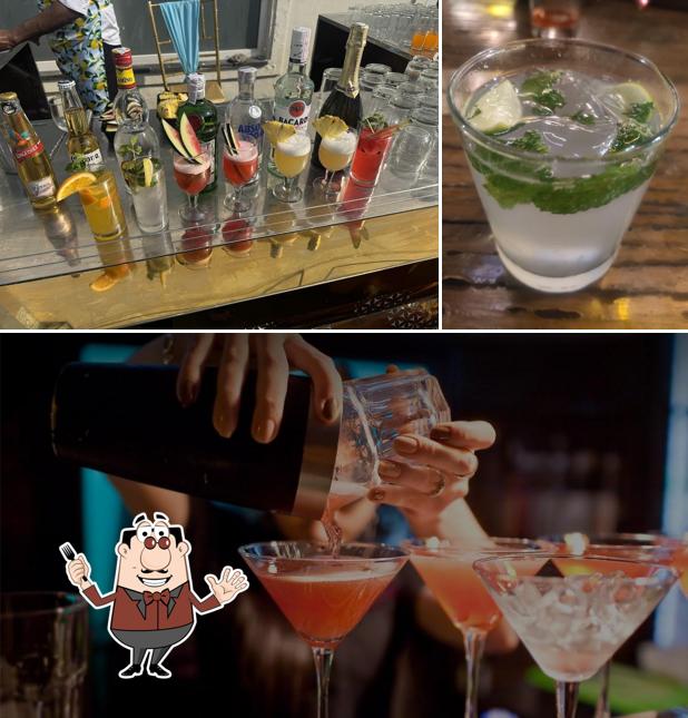 Food at The rocks bartenders