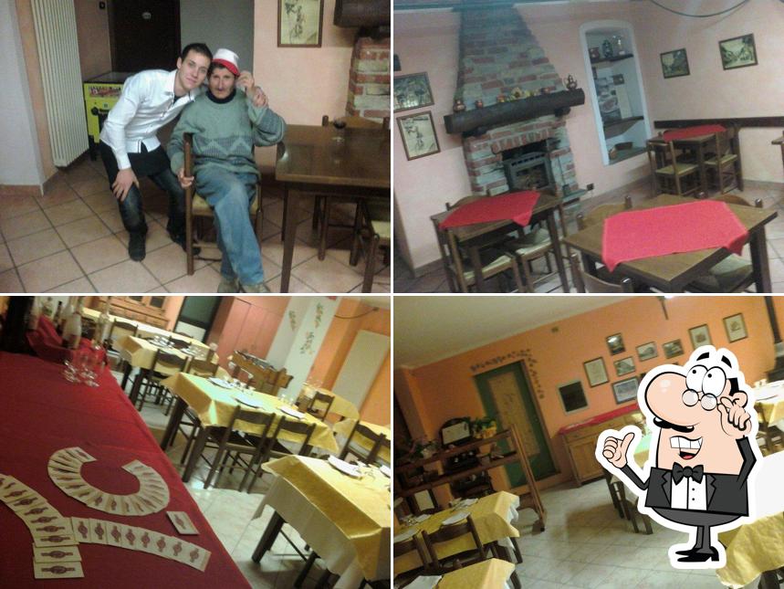 Gli interni di Trattoria Centrale