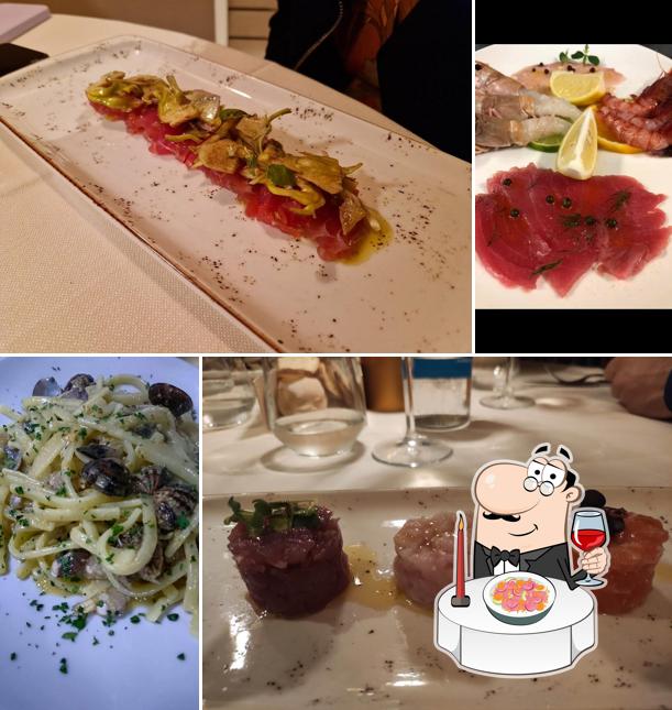 Tartare di tonno al Trattoria Piccolo Fumino