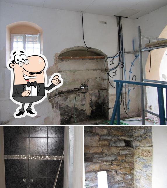 La immagine della interni e esterno di ristorante pizzeria I FIGIOUì