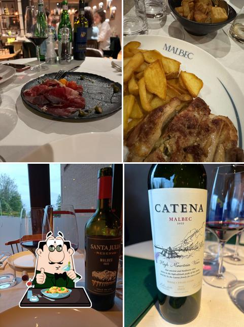 La cibo e bevanda del ristorante