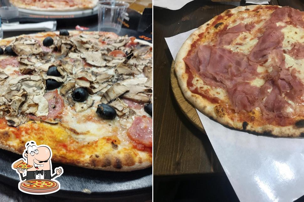 A Su Stampu Pizzeria San Benedetto, puoi ordinare una bella pizza