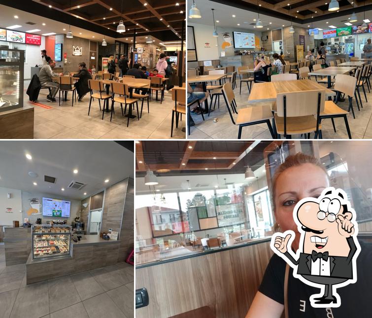 Dai un'occhiata agli interni di Burger King