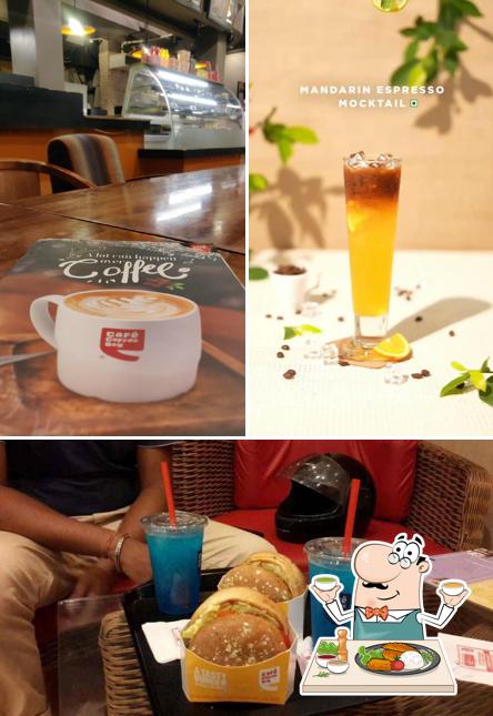 Food at Café Coffee Day