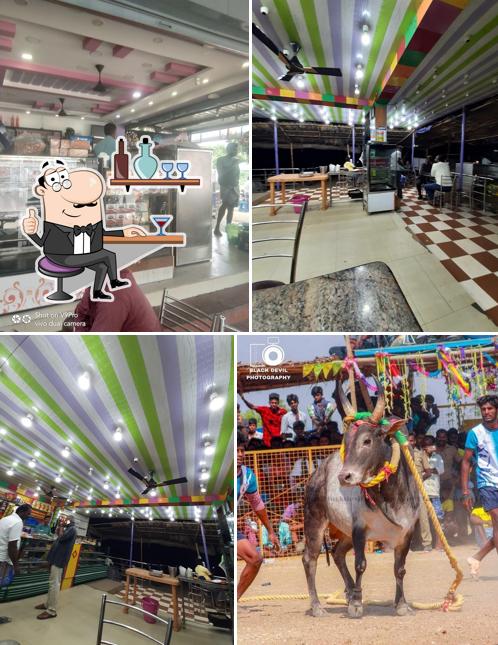 The interior of Sri Amman Bakery