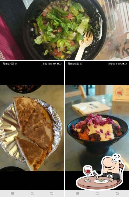 Food at California Burrito Mexican Kitchen @ Arekere Bannerghatta