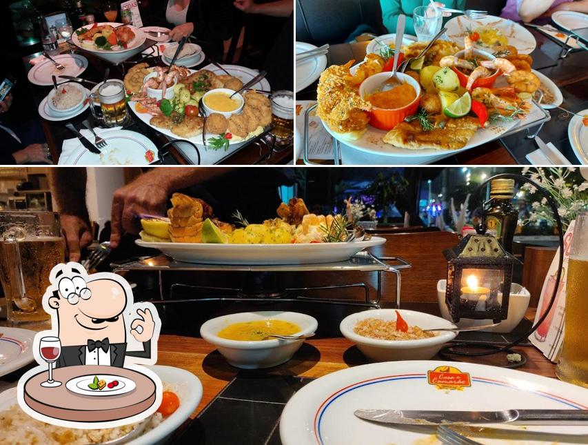 Platos en Casa Do Camarão