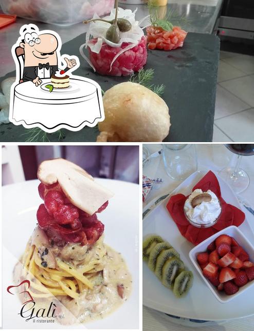 Galì offre un'ampia varietà di dessert