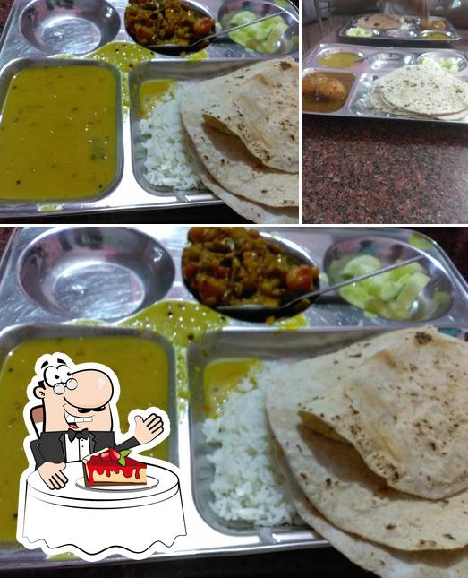 Hariom Mess & Restaurant offers a selection of sweet dishes