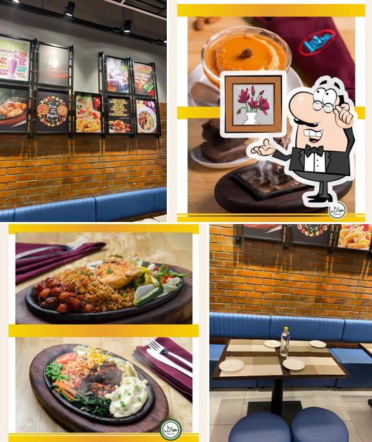 The interior of Kobe Sizzlers