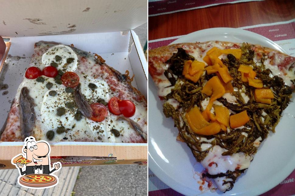 Prenditi tra le svariate varianti di pizza
