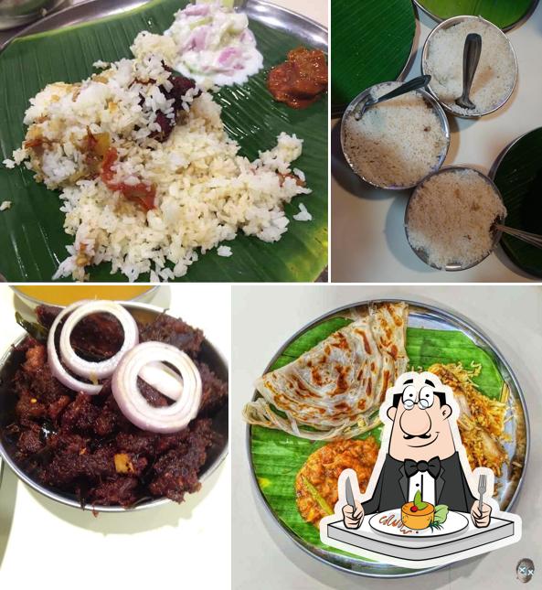 Meals at Malabar Biriyani Center