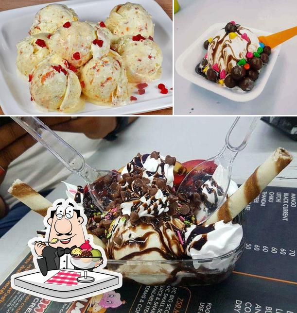 Enjoy one of the sweet dishes