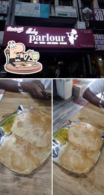 Take a look at the photo depicting food and interior at Baby Parlour