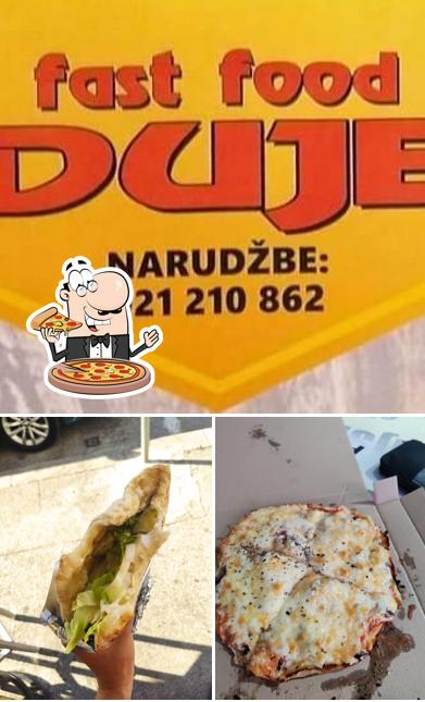 Prova una pizza a Fast Food Duje Solin