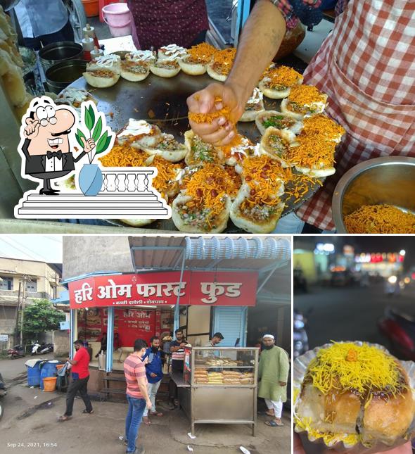 The exterior of Hari Om Fast Food