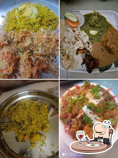 Food at Hotel biryani square