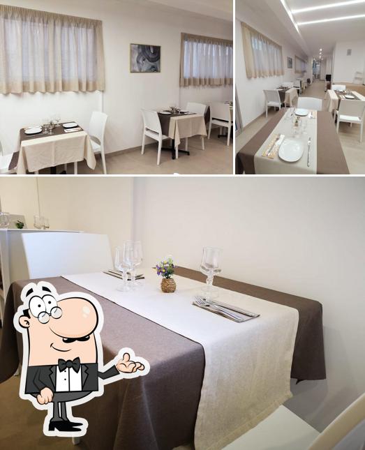 Gli interni di Mare Blu - Il ristorante