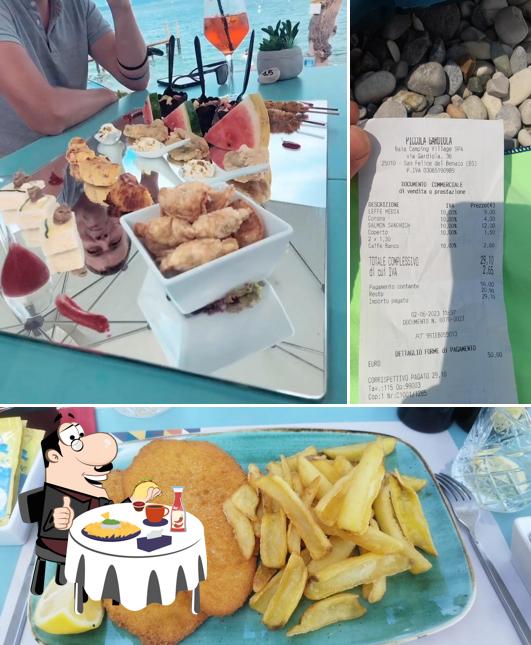 Piatto di formaggi al My Beach Cafè - Piccola Gardiola