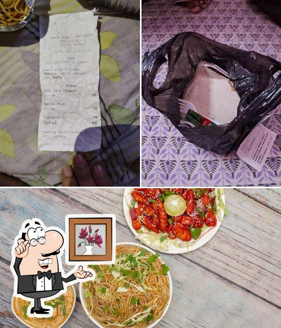 New Veg Adda is distinguished by interior and food