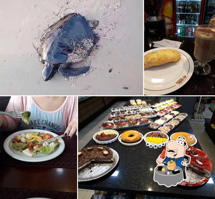 Comida em Paneteria Sol Nascente