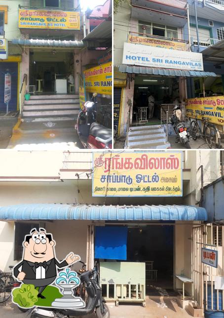 The exterior of Rangavilas Hotel