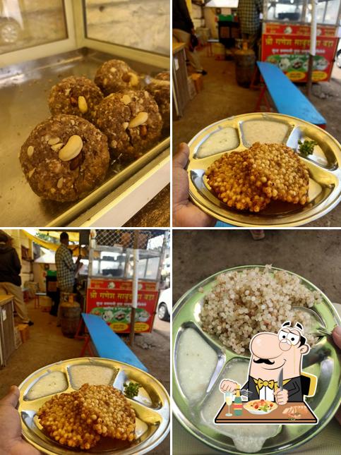 Food at Shri Ganesh Sabudana Wada