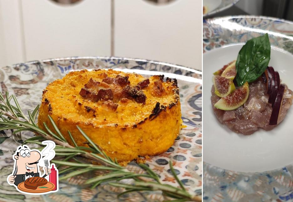 Prova i piatti di carne a Spuma