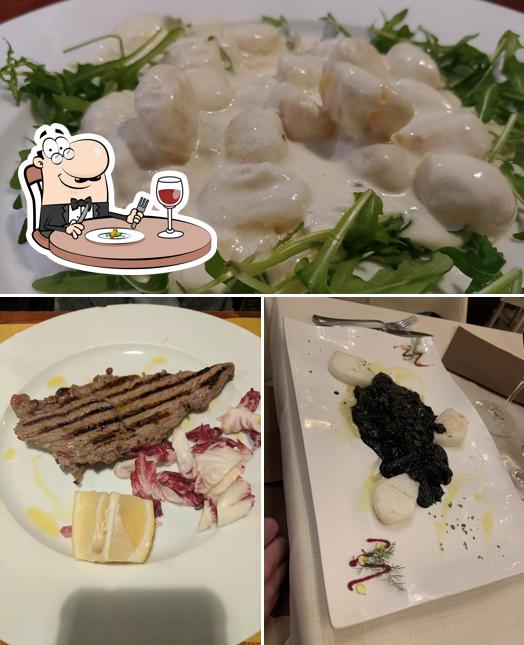 Cibo al Trattoria Marciana