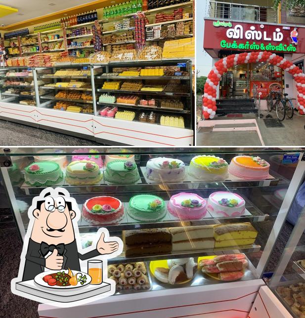 Food at Wisdom Bakers and sweets