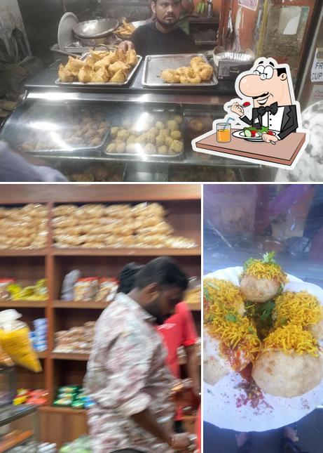 This is the photo displaying food and interior at Sri Sai Snacks