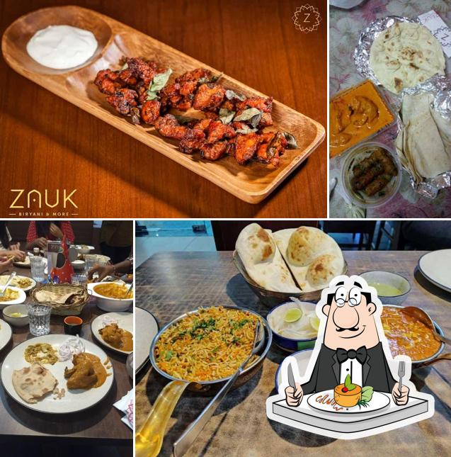Food at Zauk Biryani & More