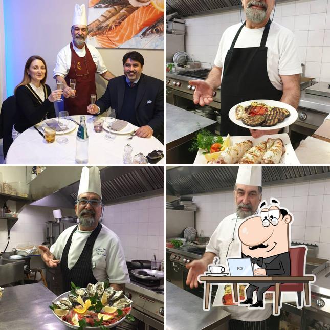 Gli interni di Ristorante Le 2 Isole Chef Salvatore Cappadonna