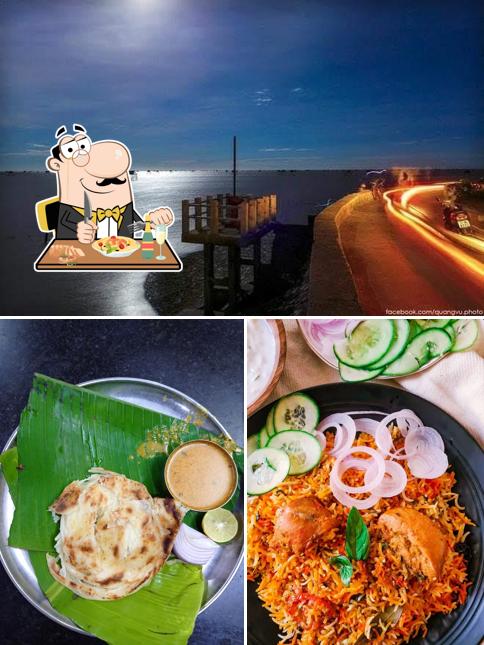 Among various things one can find food and exterior at Atidhi Restaurant