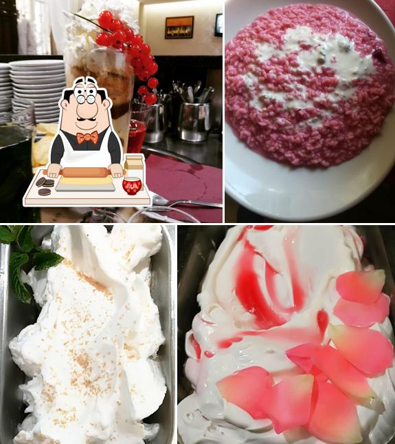 Bar Corona Grossa serve un'ampia selezione di dessert