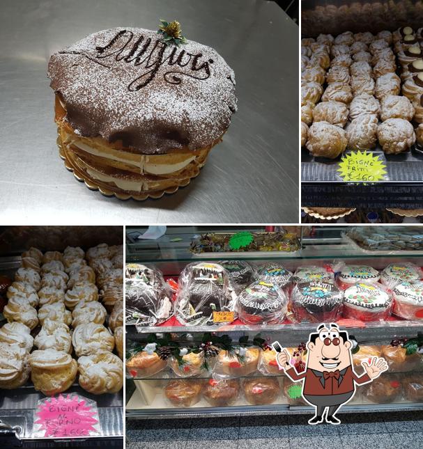 Platti al Pasticceria Monza