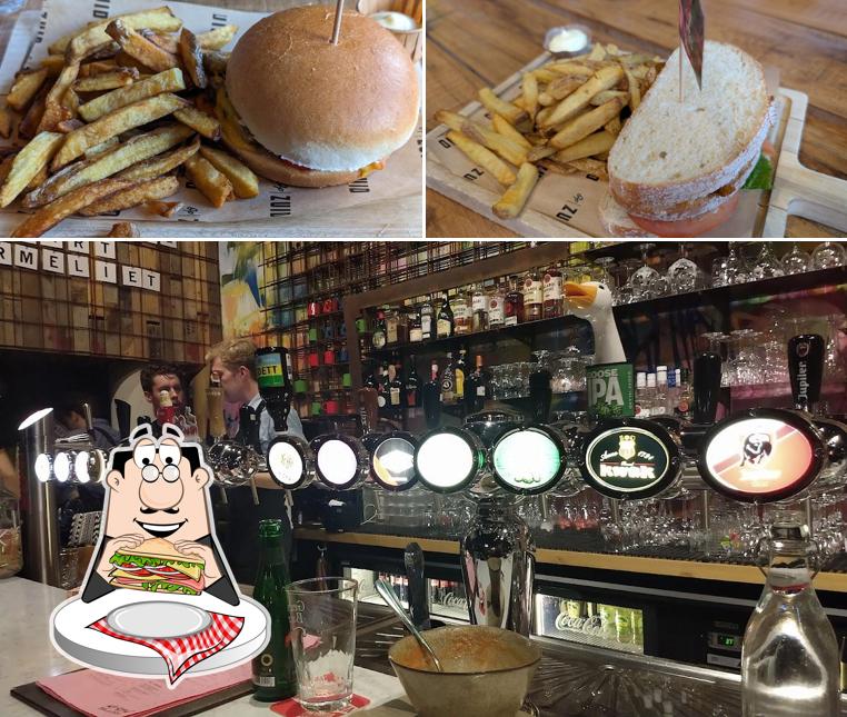Club sandwichs à Bar & Bistro Op Zuid